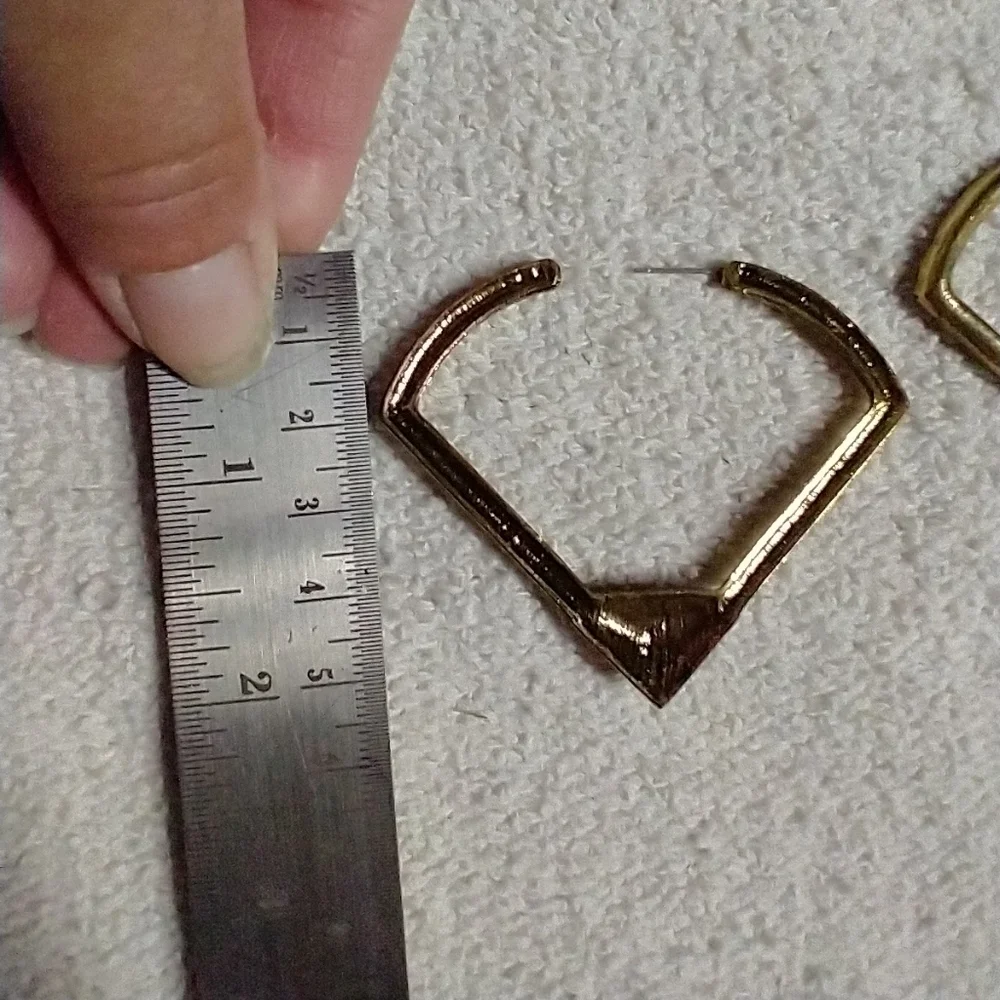 Vintage goldtone crystal
